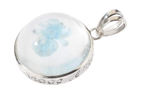 Memory stones hanger model 02, Gravure buitenzijde