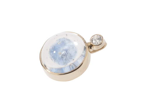 Memory stones hanger model 09, zirconia of variatie