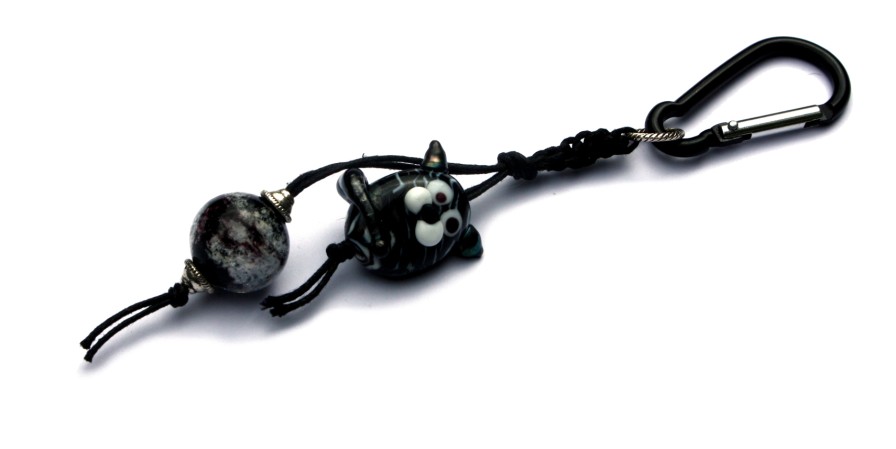 sleutelhanger katje met as